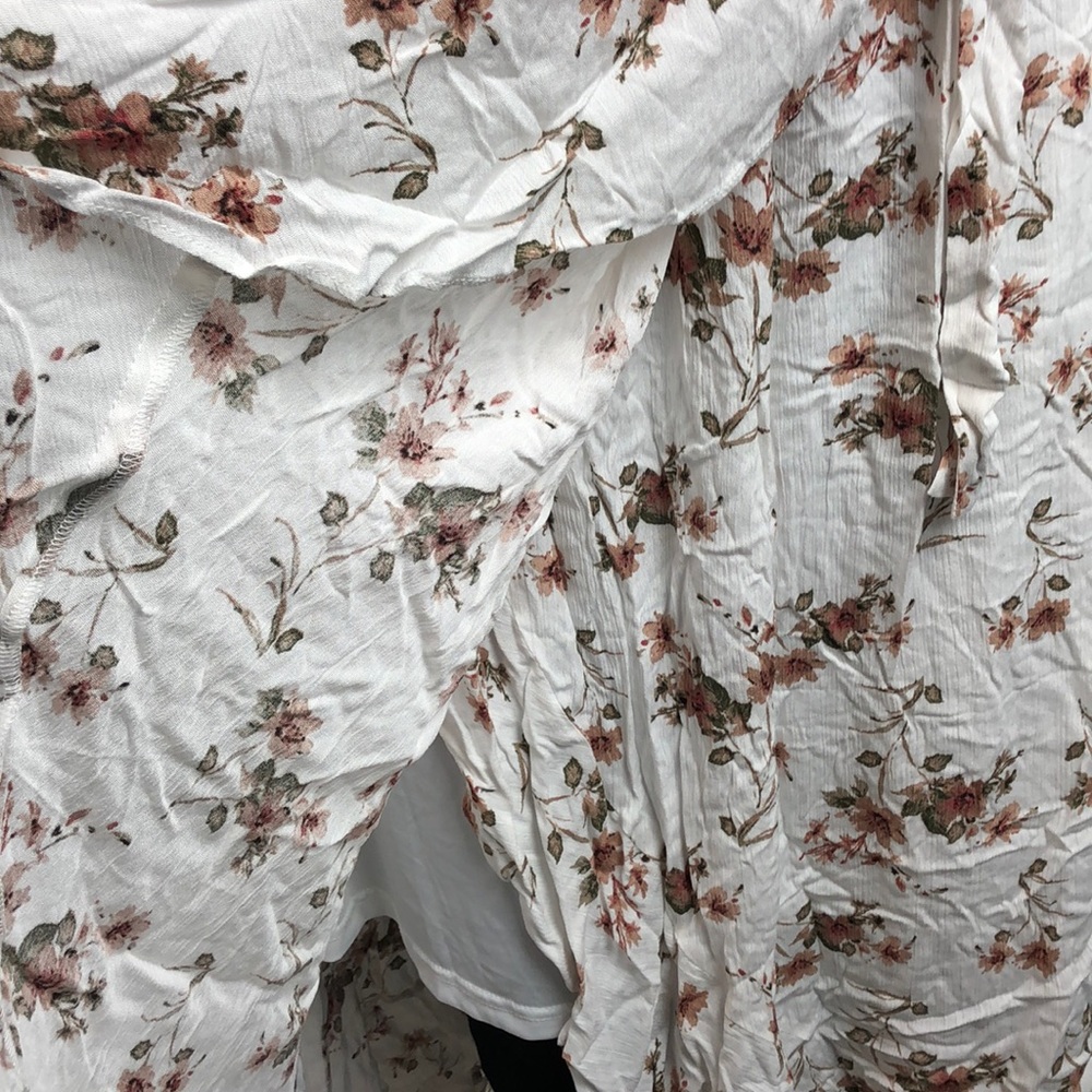 City Chic Garden Art Off Shoulder Maxi Dress 14 18 - Picture 9 of 9